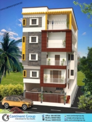 3d Building Elevation Bangalore-3d front elevation