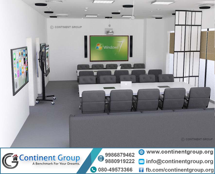 Interior design services bangalore-Meeting Room Interior Boardroom Bangalore