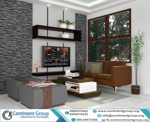 Modern Living Interior Design Bangalore